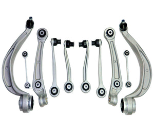 Front Suspension Wishbone Control Arms Links Kit (Left & Right Sides) For Audi - D2P Autoparts