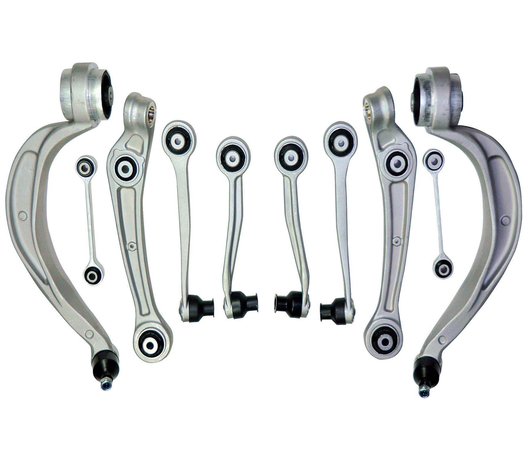 Front Suspension Wishbone Control Arms Links Kit (Left & Right Sides) For Audi - D2P Autoparts