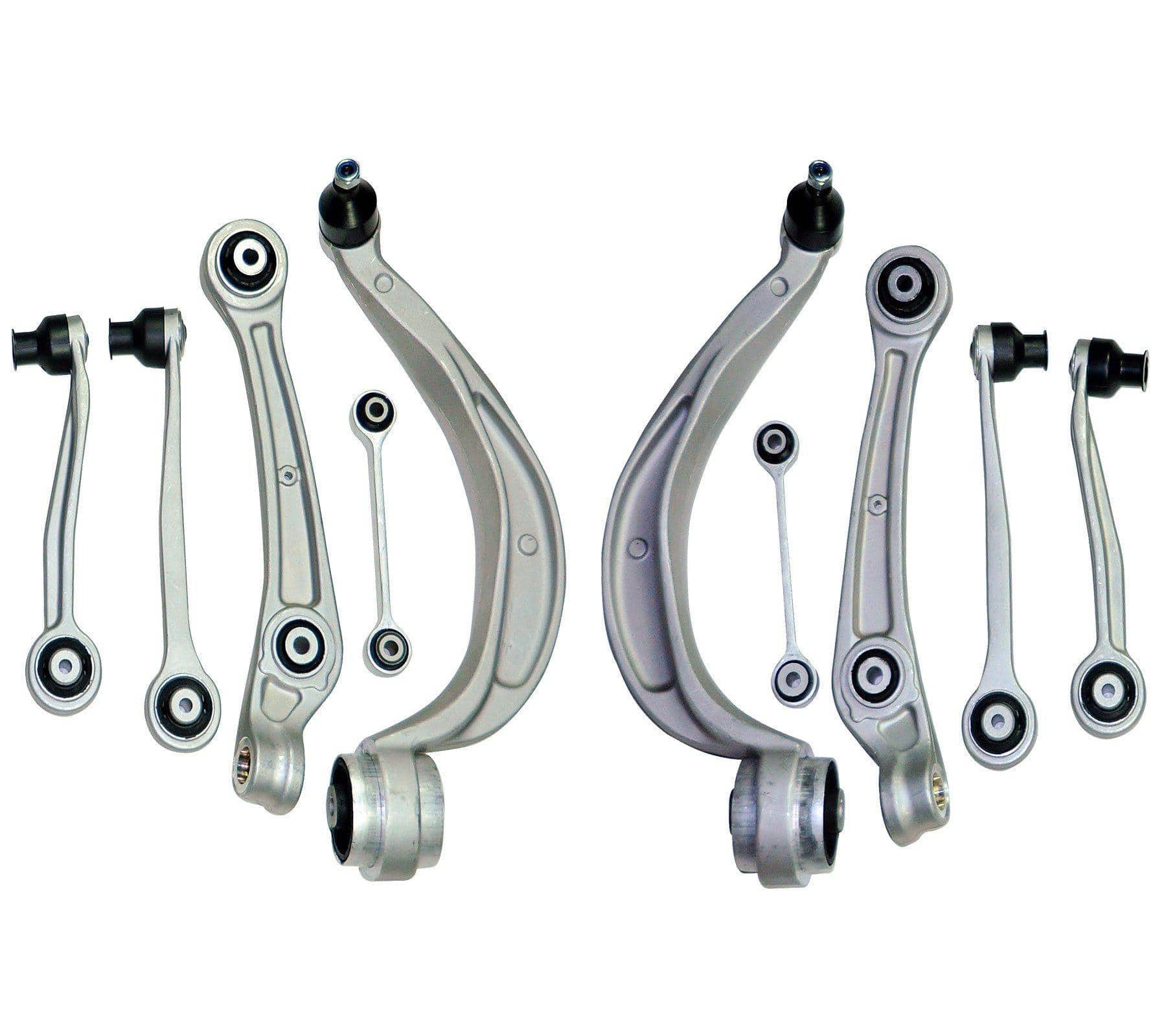 Front Suspension Wishbone Control Arms Links Kit (Left & Right Sides) For Audi - D2P Autoparts