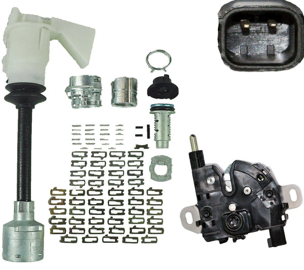 Bonnet Hood Lock Latch Repair Kit For Ford C-Max, Focus, Focus C-Max, Kuga - D2P Autoparts