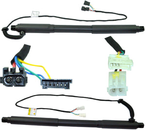 Boot Strut Gas Spindle Drives Pair (Rear Left & Right Sides) For BMW: X5, 51247332695, 51247332696 - D2P Autoparts