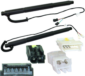 Boot Strut Tailgate Spindle Drives Pair (Rear Left & Right Sides) For Bmw - D2P Autoparts