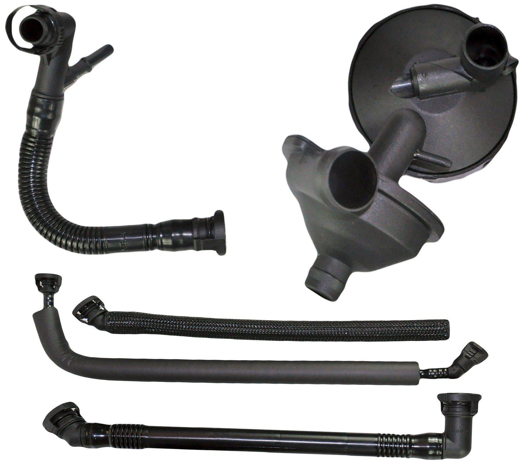 Crankcase Ccv Breather Upper Hose Kit For Bmw - D2P Autoparts