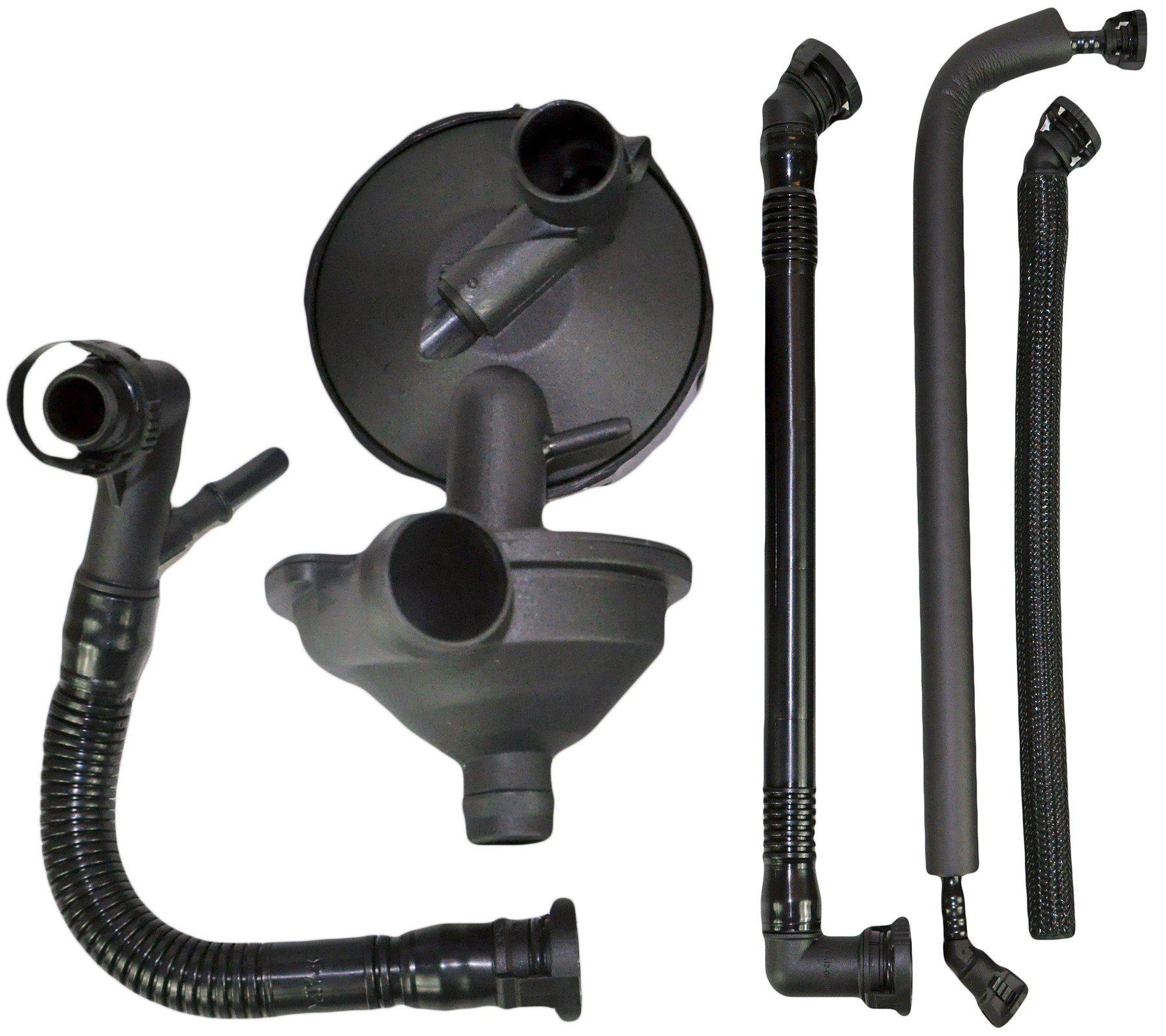 Crankcase Ccv Breather Upper Hose Kit For Bmw - D2P Autoparts