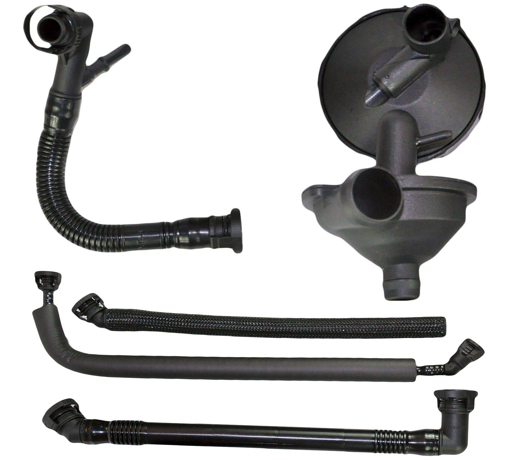 Crankcase Ccv Breather Upper Hose Kit For Bmw - D2P Autoparts