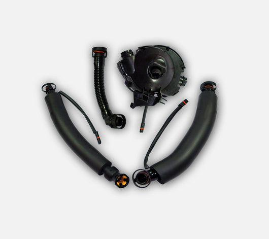 Crankshaft Breather Oil Separator Kit For BMW 11617531423KIT - D2P Autoparts