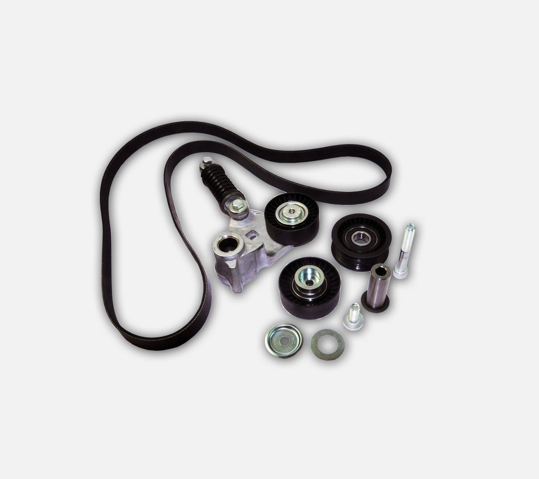 Crankshaft Pulley Fan Belt Tensioner Kit For Ford/Jaguar - D2P Autoparts