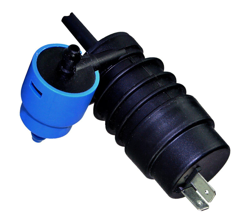 Double Outlet Washer Pump For Alfa Romeo/Daewoo/Fiat/Lancia/Mercedes Benz/Opel-Vauxhall - D2P Autoparts