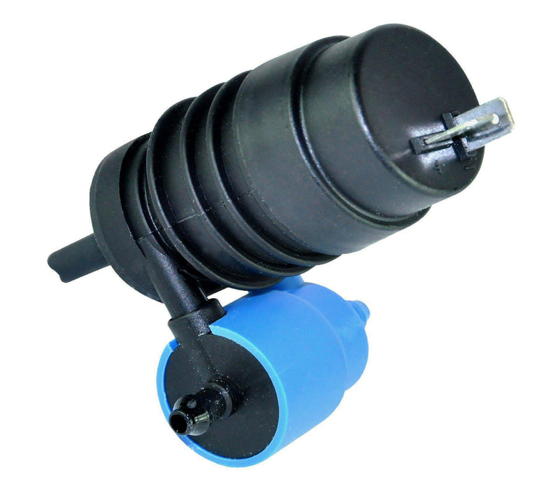 Double Outlet Washer Pump For Alfa Romeo/Daewoo/Fiat/Lancia/Mercedes Benz/Opel-Vauxhall - D2P Autoparts
