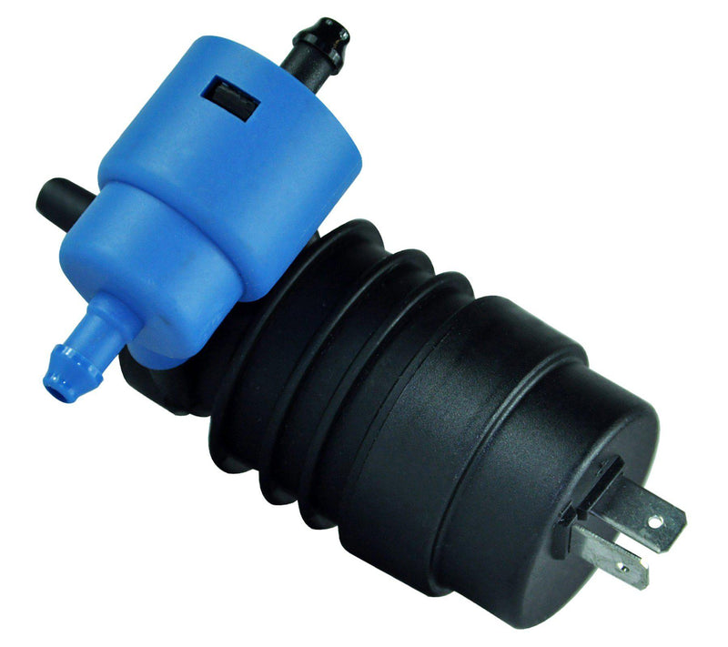 Double Outlet Washer Pump For Alfa Romeo/Daewoo/Fiat/Lancia/Mercedes Benz/Opel-Vauxhall - D2P Autoparts