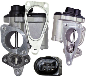 EGR Valve (5 Pins) For Renault: Laguna, Megane, Scenic, Suzuki: Grand Vitara 8200411031 - D2P Autoparts