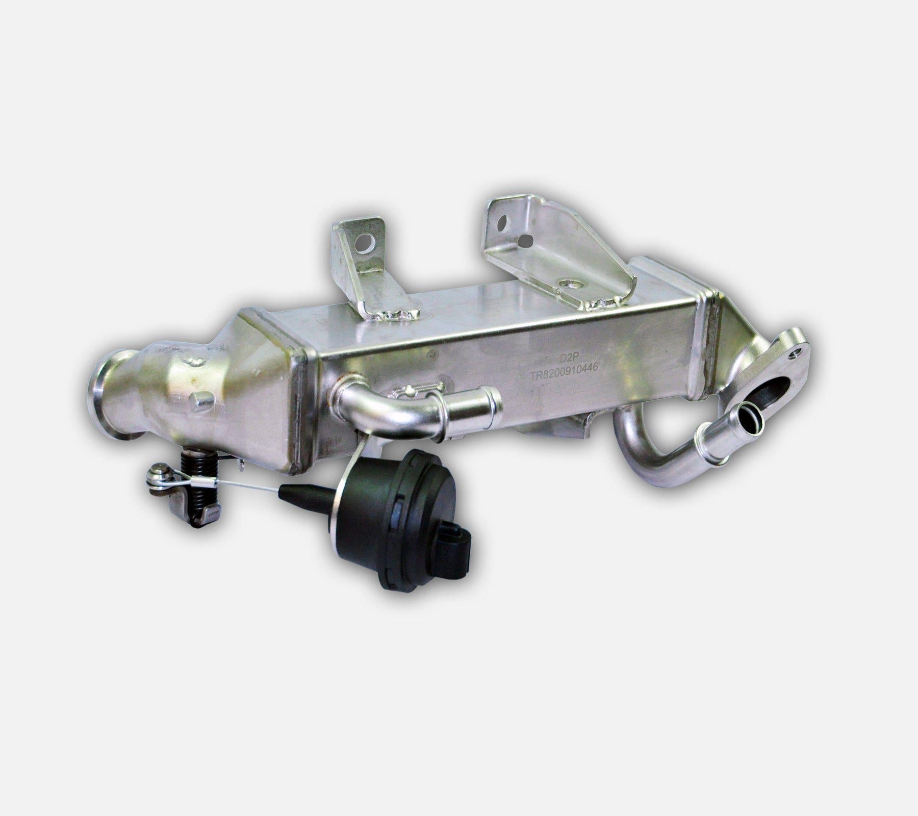 EGR Valve Cooler For Renault: Espace, Grand Scenic, Koleos, Laguna, Master, Megane, Scenic 8200910446 - D2P Autoparts