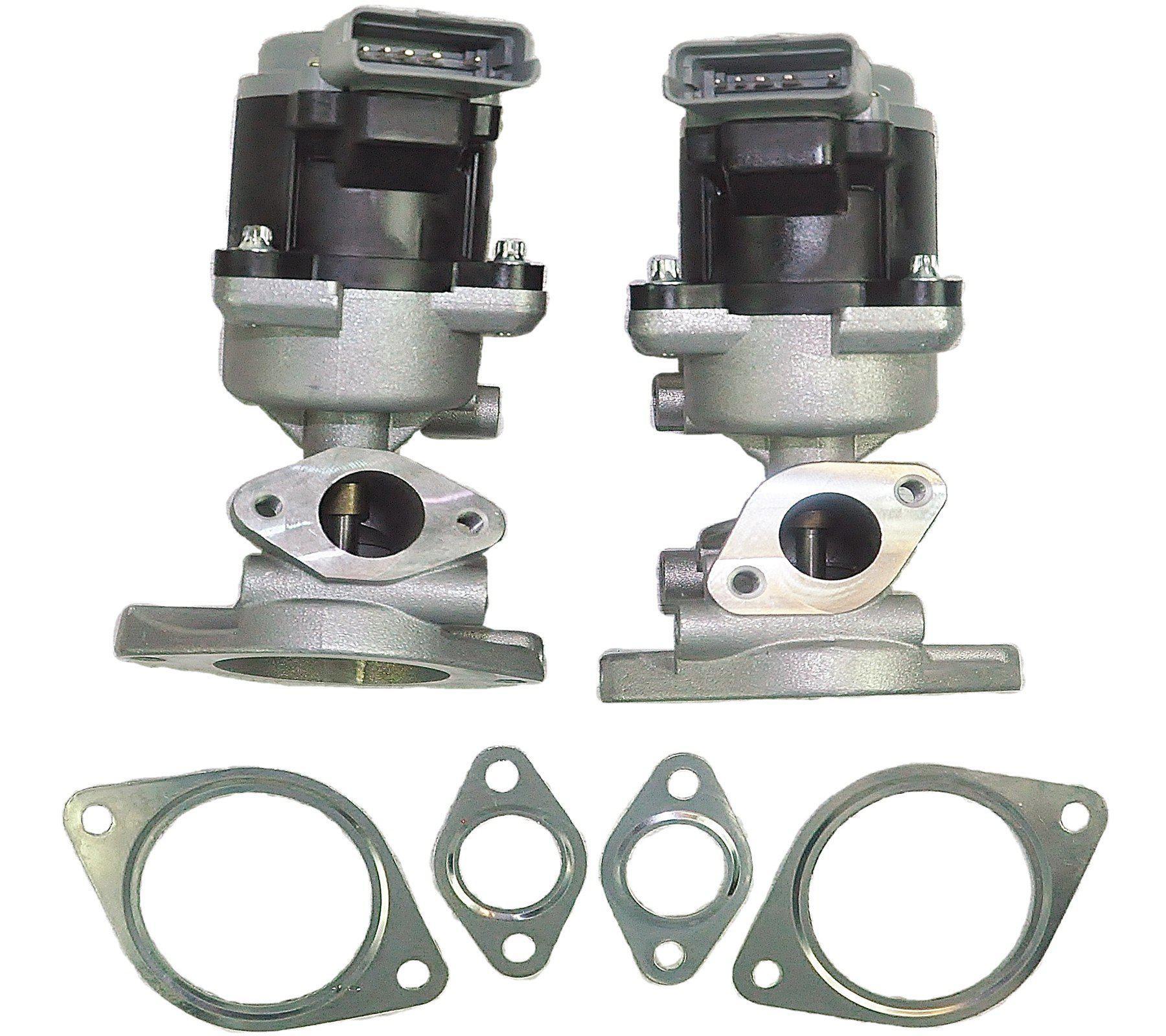 Egr Valve Pair 5 Pins (Front Left & Right Sides) For Land Rover: Discovery, Range Rover, Range Rover Sport, - D2P Autoparts