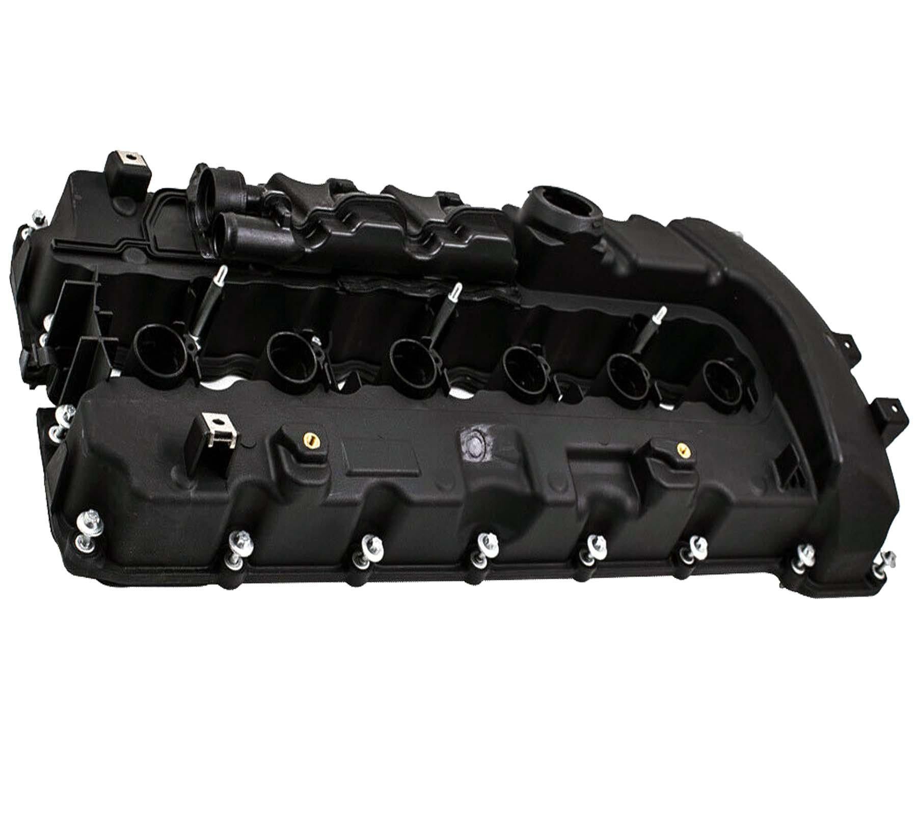 Engine Cylinder Valve Cover For BMW: 1 Series, 3 Series, 5 Series, 7 Series, X6, and Z4 11127565284 - D2P Autoparts