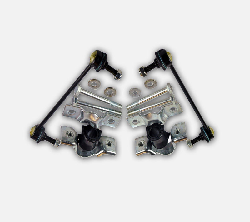 Front Anti Roll Bar Bushes & Links Repair Kit (Left & Right Sides) For Peugeot, Citroen, and Fiat - D2P Autoparts