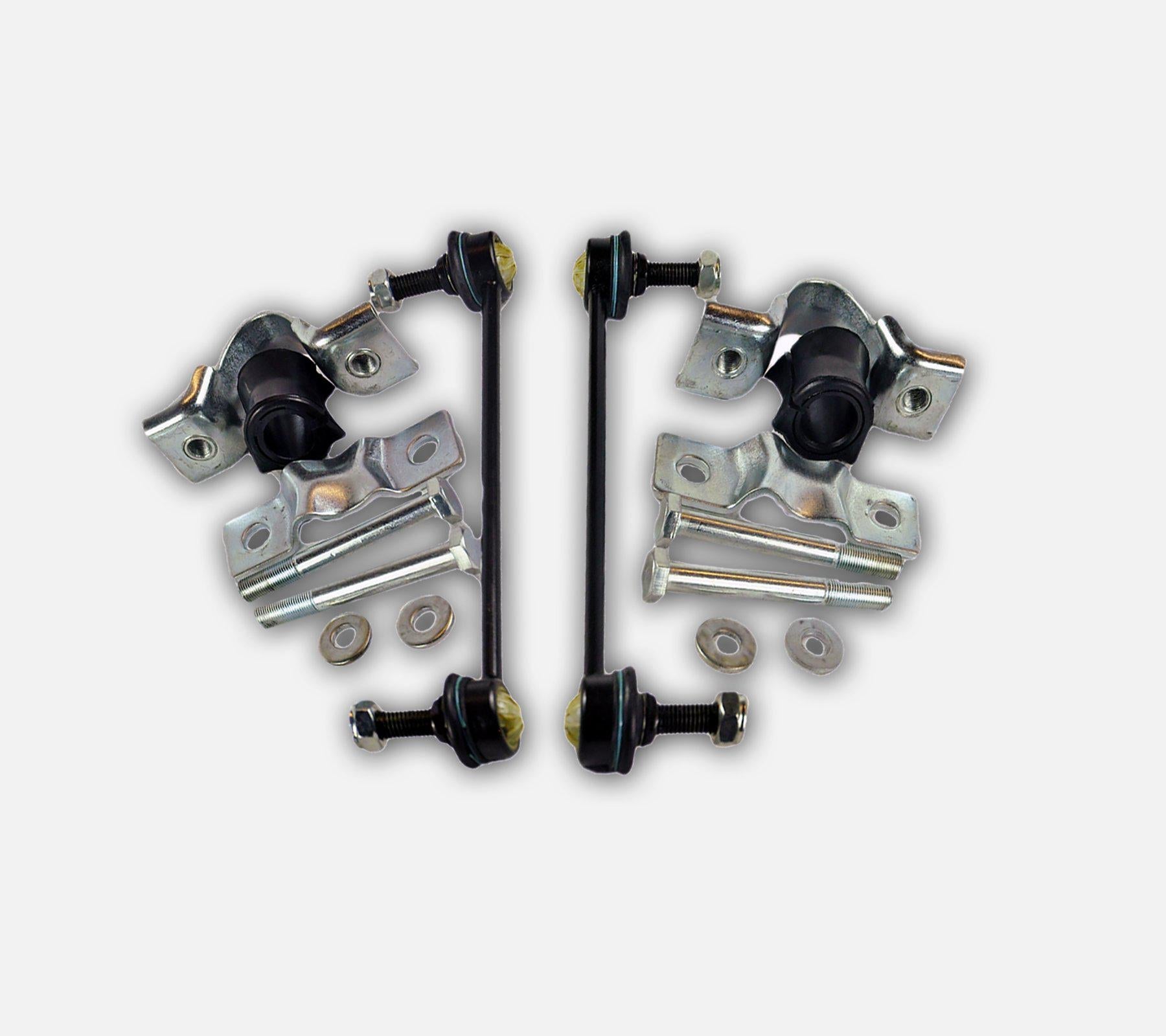 Front Anti Roll Bar Bushes & Links Repair Kit (Left & Right Sides) For Peugeot, Citroen, and Fiat - D2P Autoparts