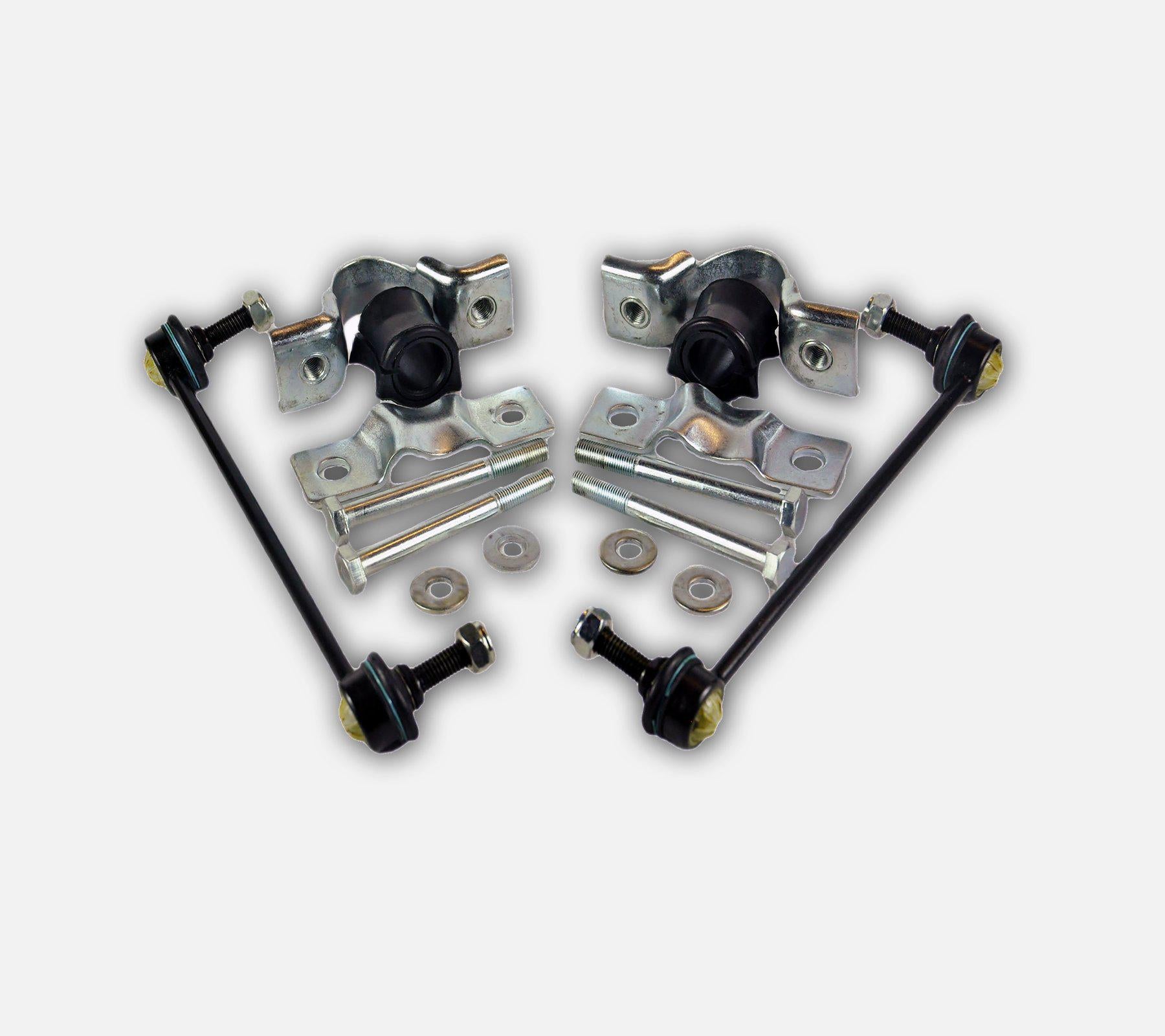 Front Anti Roll Bar Bushes & Links Repair Kit (Left & Right Sides) For ...