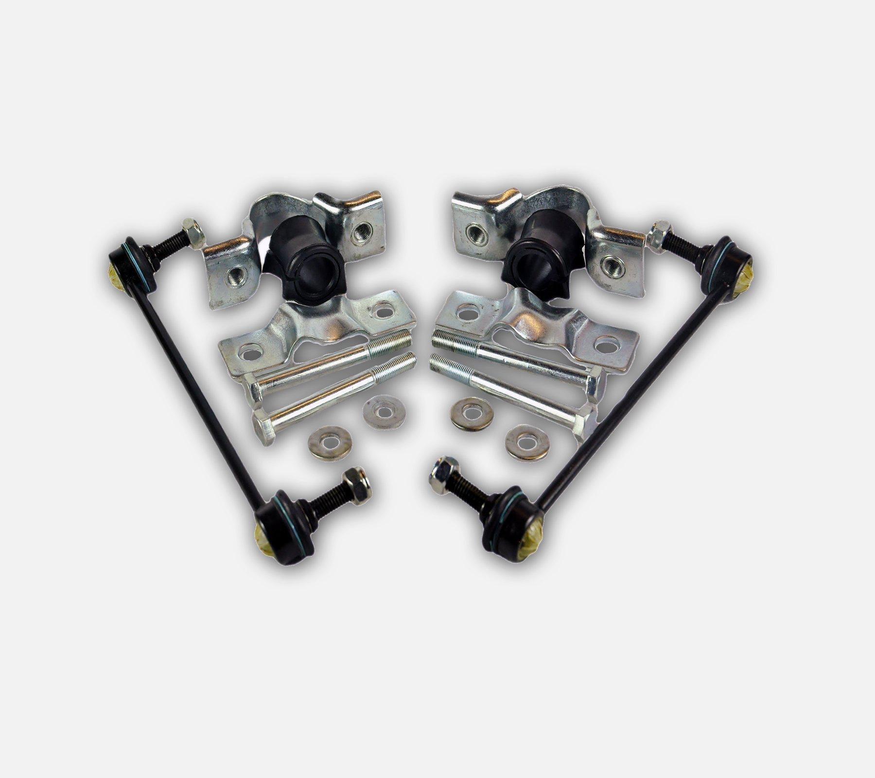 Front Anti Roll Bar Bushes & Links Repair Kit (Left & Right Sides) For Peugeot, Citroen, and Fiat - D2P Autoparts