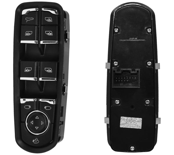Front Door Master Power Electric Window Switch For Porsche: Cayenne, Macan, Panamera - D2P Autoparts