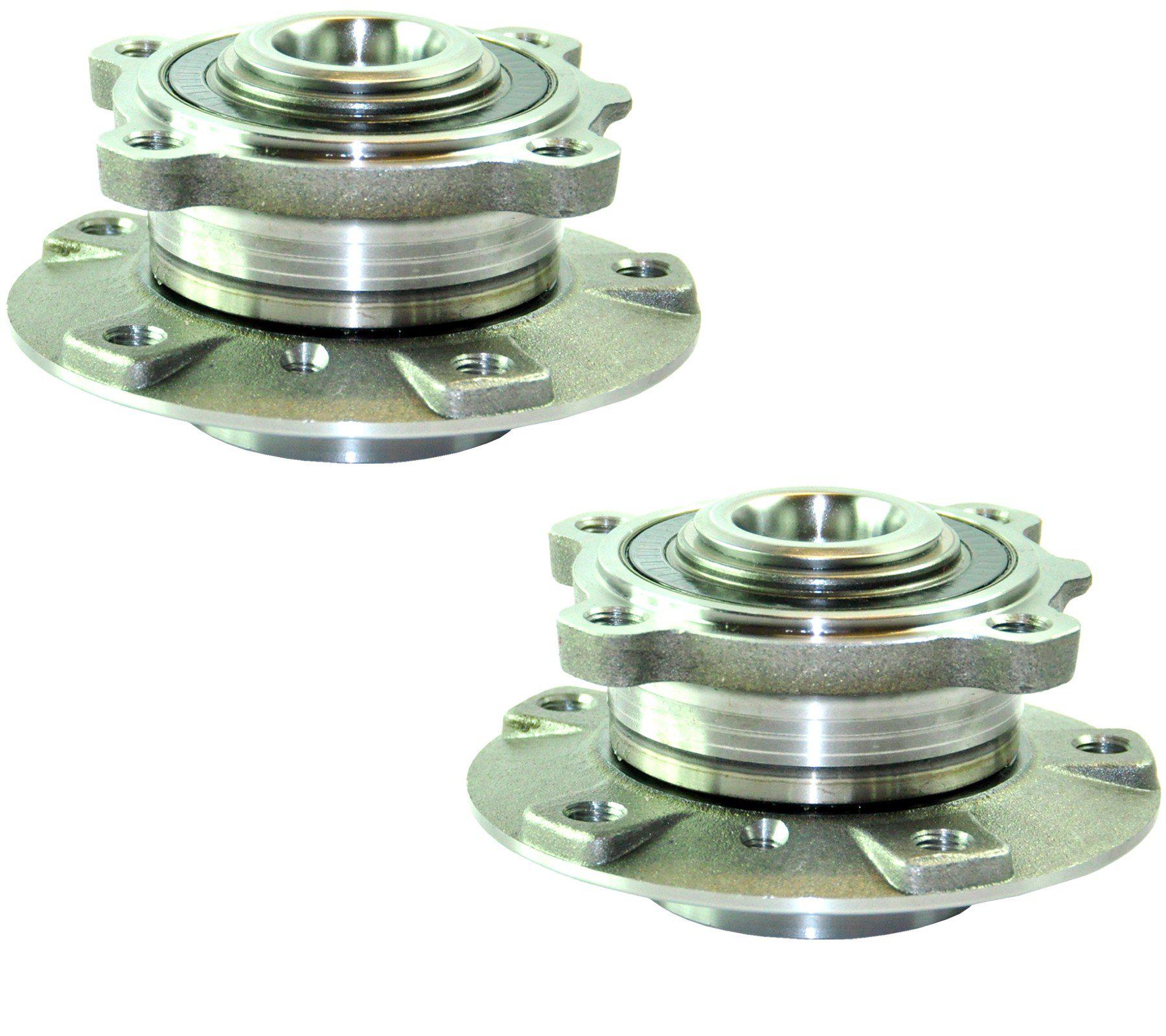 Front (Left and Right) Wheel Bearing Pair For BMW 5 Series, and 6 Series 31226765601 - D2P Autoparts