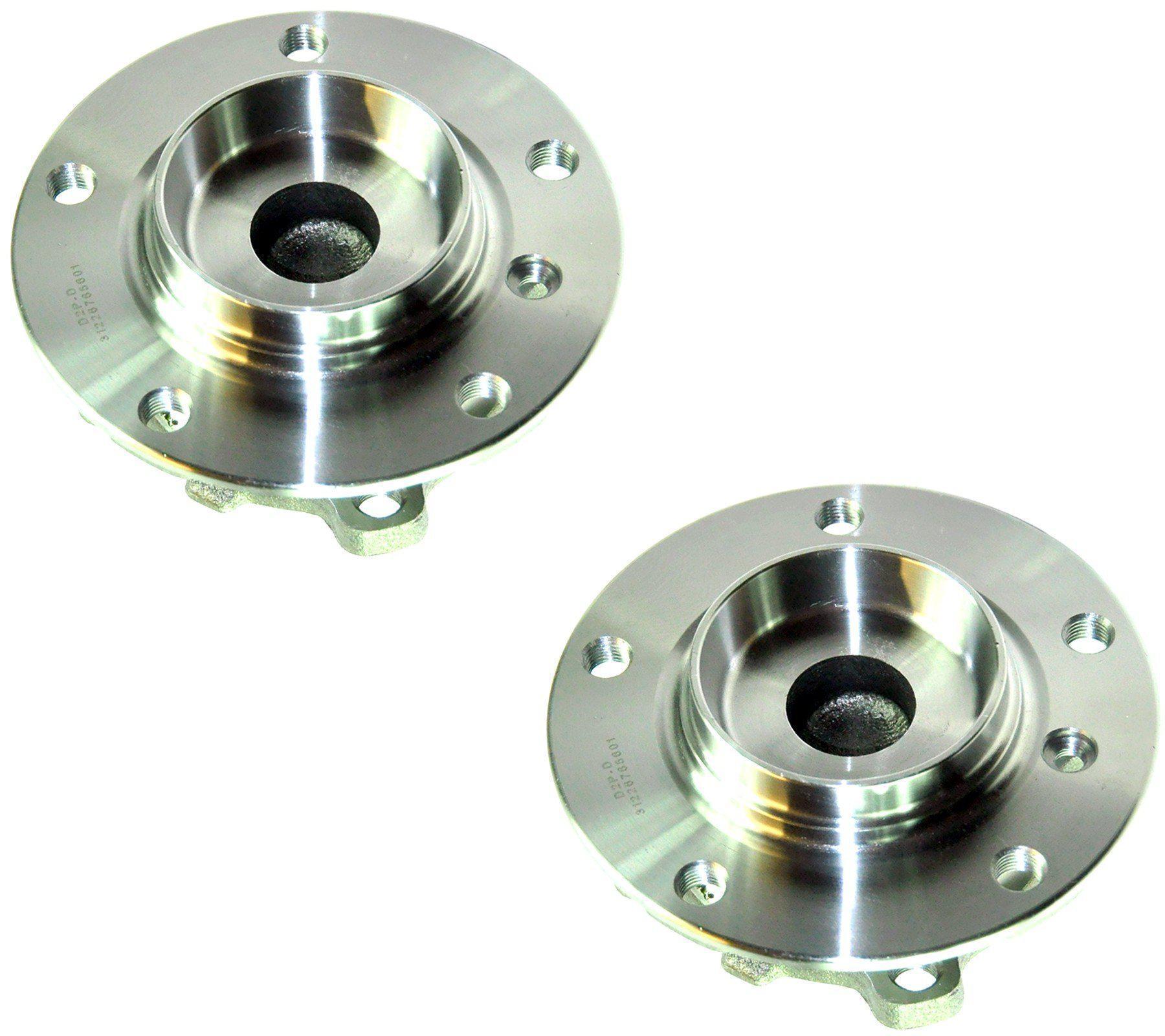 Front (Left and Right) Wheel Bearing Pair For BMW 5 Series, and 6 Series 31226765601 - D2P Autoparts