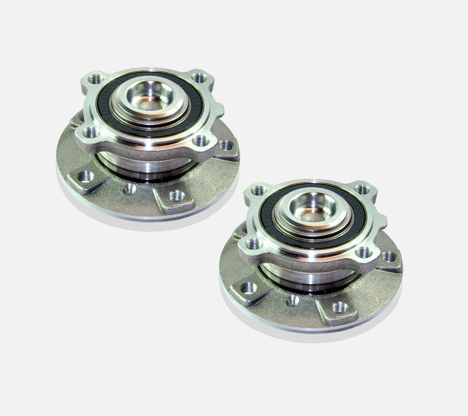 Front (Left and Right) Wheel Bearing Pair For BMW 5 Series, and 6 Series 31226765601 - D2P Autoparts