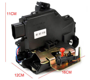 Front Left Passenger Door Lock Actuator 9 Pins For Audi 4B1837015B, 4B1837015G - D2P Autoparts