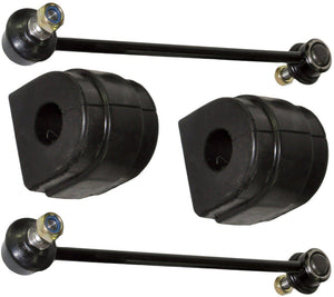 Front Left & Right Anti Roll Bar Links & Bushes Kit (23 Mm) For BMW: 3 Series - D2P Autoparts