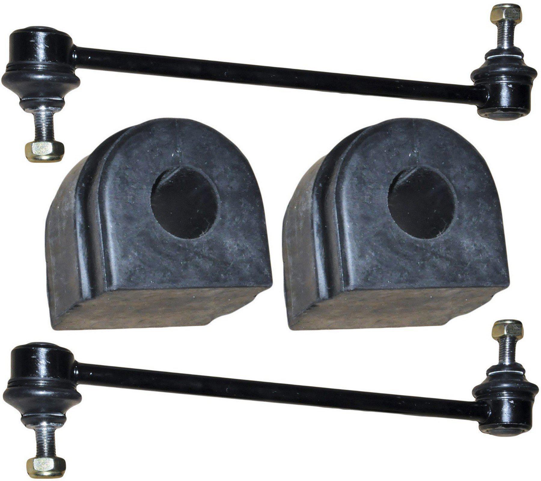 Front Left & Right Anti Roll Bar Links & Bushes Kit (23 Mm) For BMW: 3 Series - D2P Autoparts