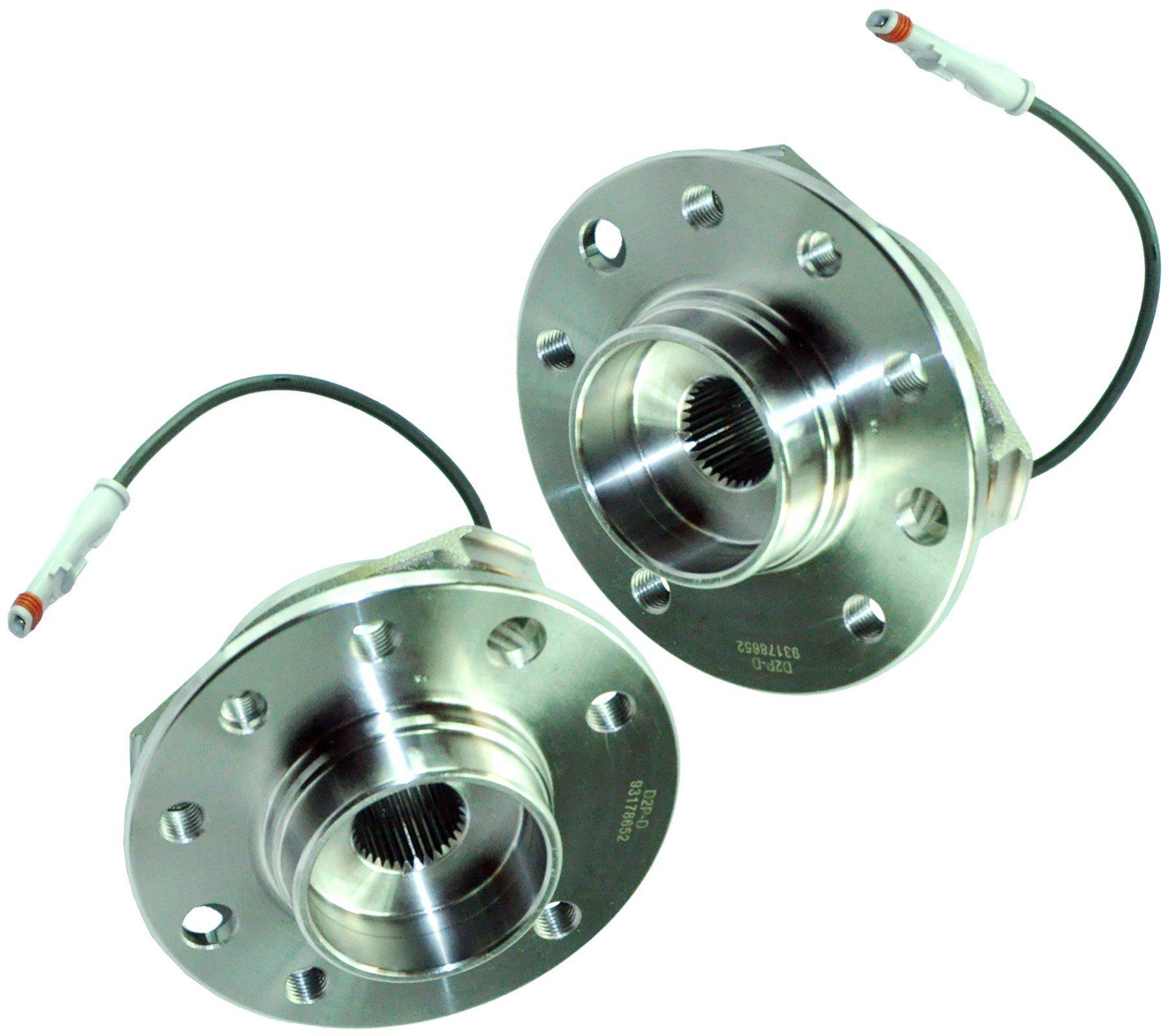 Front (Left +Right Pair) Wheel Bearing + Abs For Opel-Vauxhall and Lotus 093178652 - D2P Autoparts
