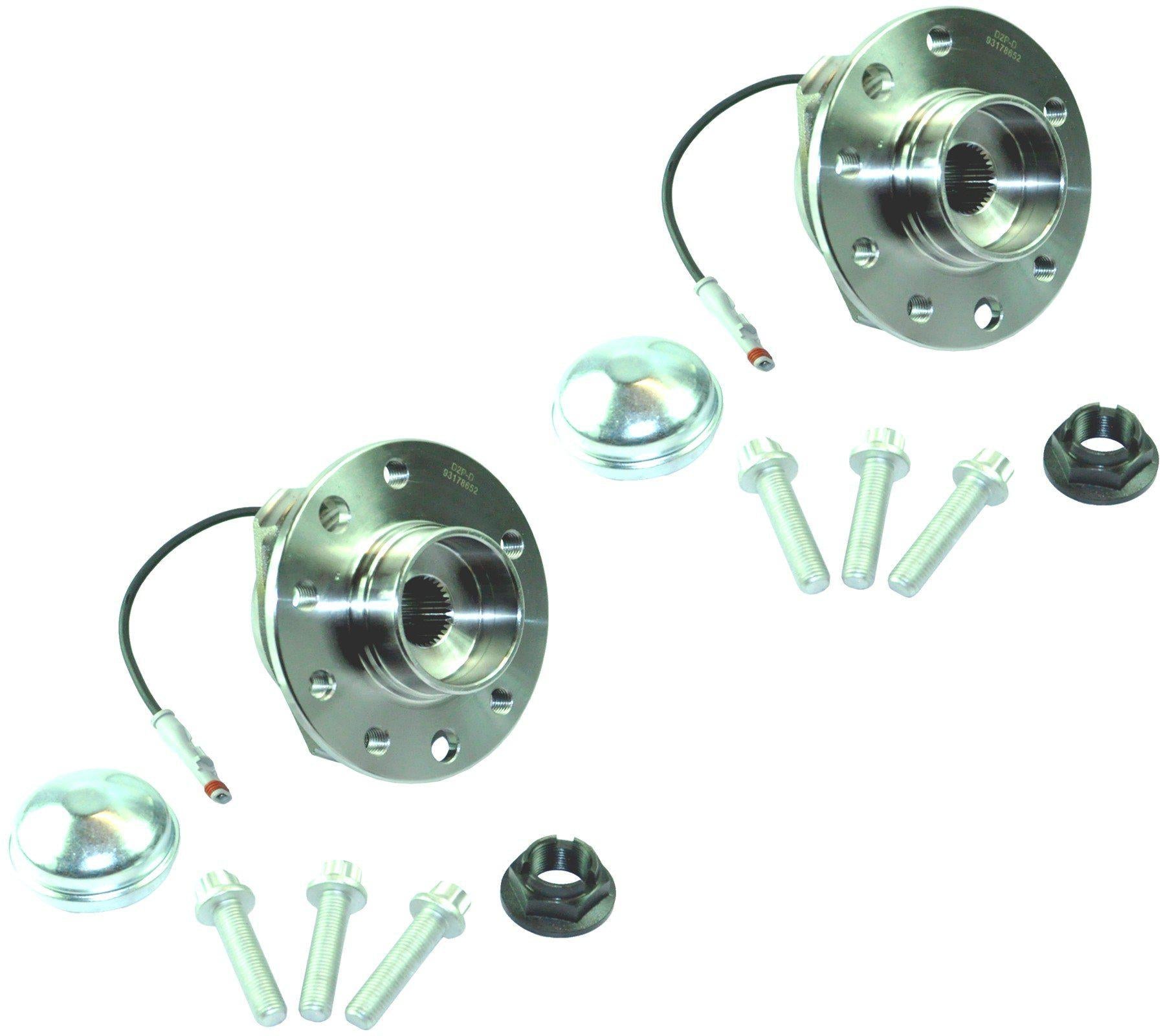 Front (Left +Right Pair) Wheel Bearing + Abs For Opel-Vauxhall and Lotus 093178652 - D2P Autoparts