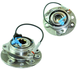 Front (Left +Right Pair) Wheel Bearing + Abs For Opel-Vauxhall and Lotus 093178652 - D2P Autoparts