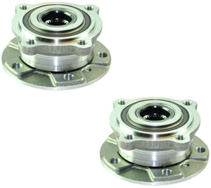 Front (Left & Right Pair) Wheel Bearing Hub Assembly For BMW: X5, X6 31206773207 - D2P Autoparts