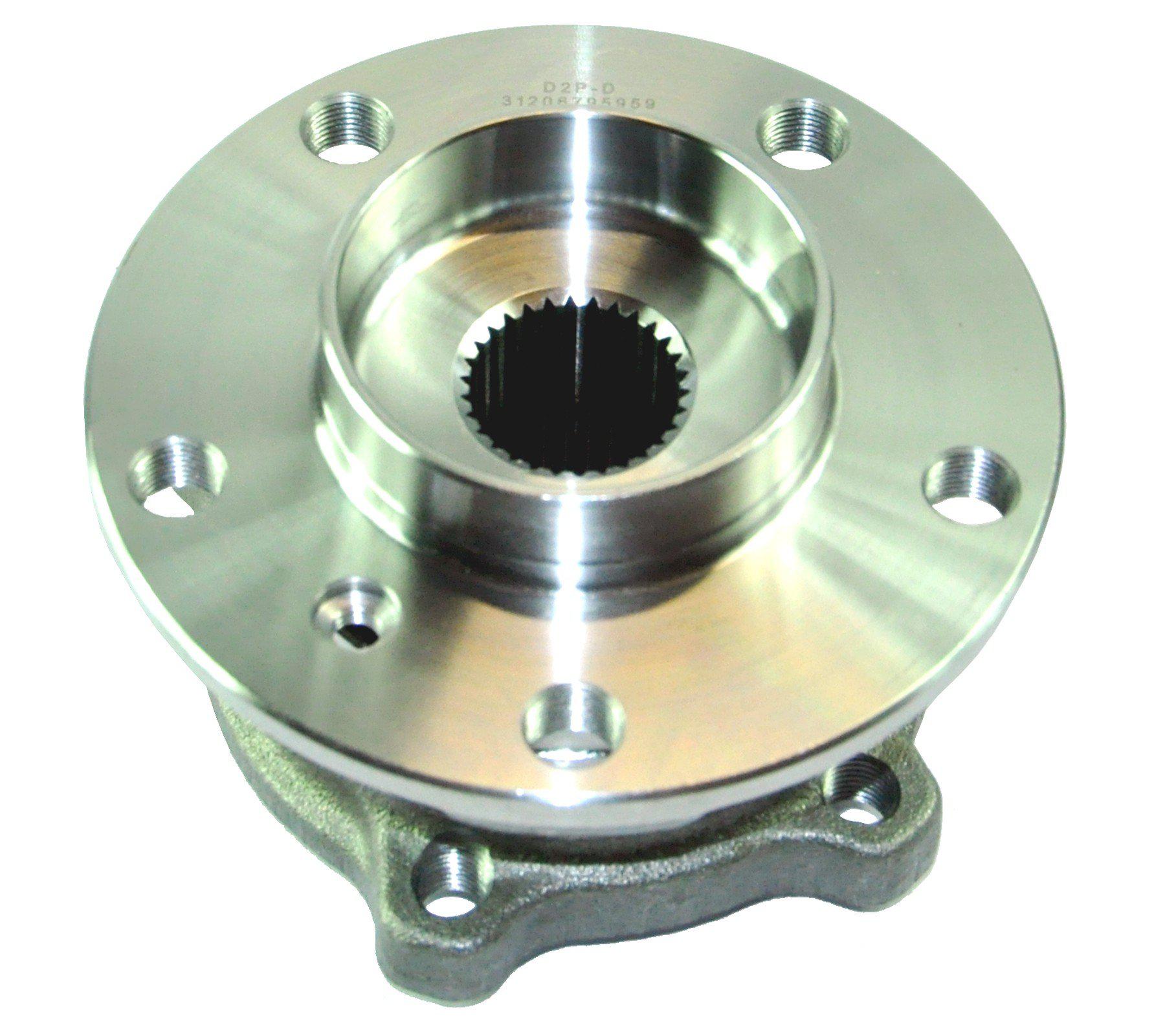 Front (Left & Right Pair) Wheel Bearing Hub Assembly For BMW: X5, X6 31206773207 - D2P Autoparts