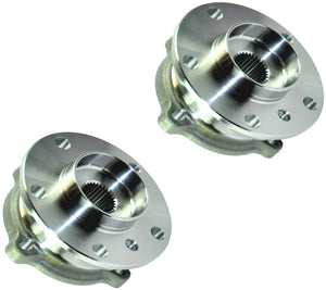 Front (Left & Right Pair) Wheel Bearing Hub Assembly For BMW: X5, X6 31206773207 - D2P Autoparts
