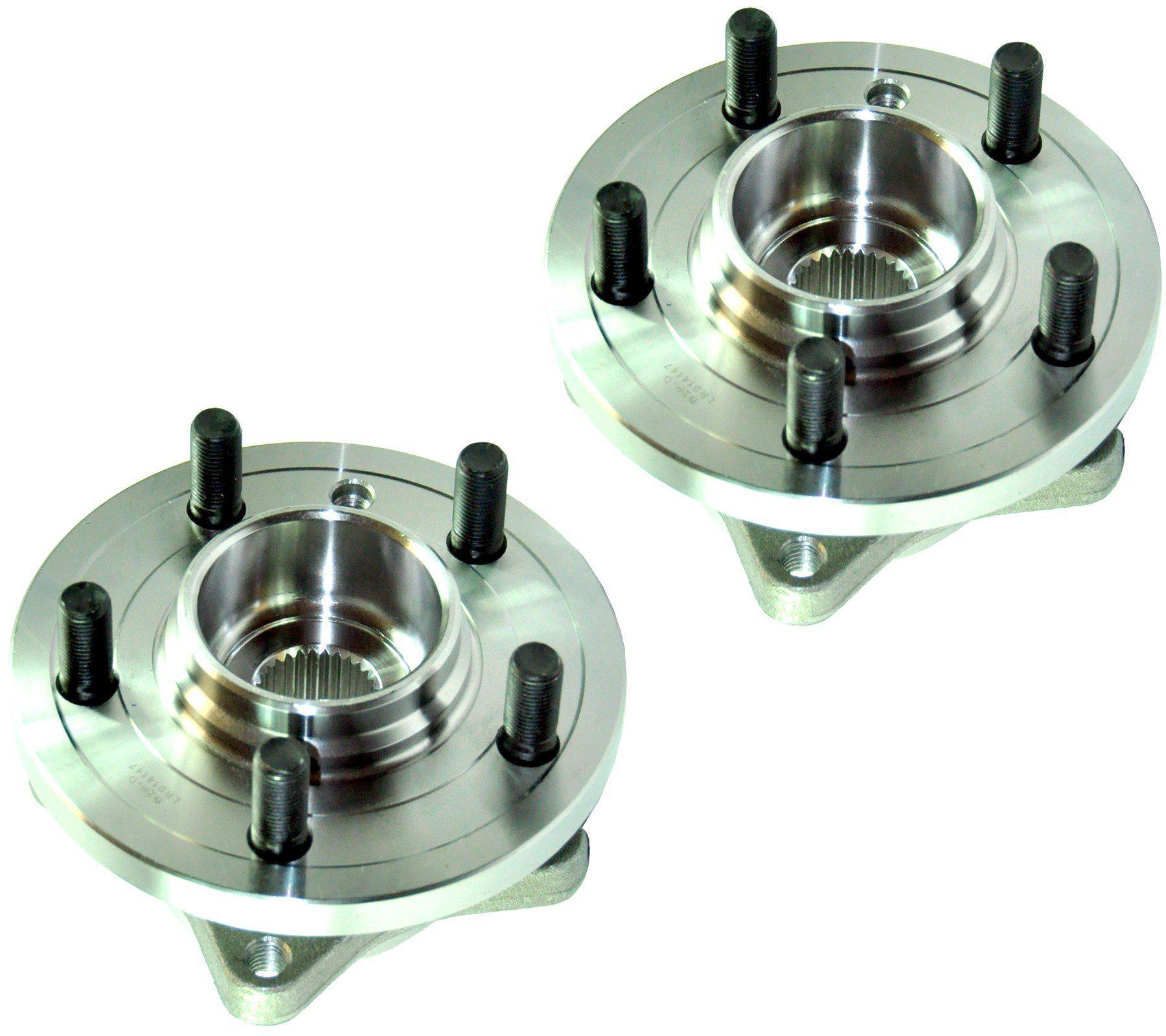 Front (Left & Right Pair) Wheel Bearing Hub Assembly For Land Rover: Discovery, Range Rover Sport, - D2P Autoparts