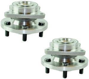 Front (Left & Right Pair) Wheel Bearing Hub Assembly For Land Rover: Discovery, Range Rover Sport, - D2P Autoparts