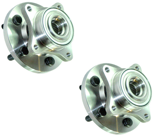 Front (Left & Right Pair) Wheel Bearing Hub Assembly For Land Rover: Discovery, Range Rover Sport, - D2P Autoparts