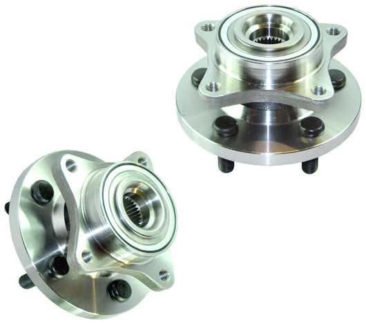 Front (Left & Right Pair) Wheel Bearing Hub Assembly For Land Rover: Discovery, Range Rover Sport, - D2P Autoparts