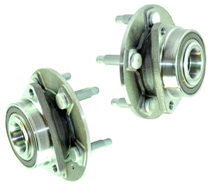 Front (Left + Right Pair) Wheel Bearing Hub For Chevrolet, Opel-Vauxhall, and Saab - D2P Autoparts
