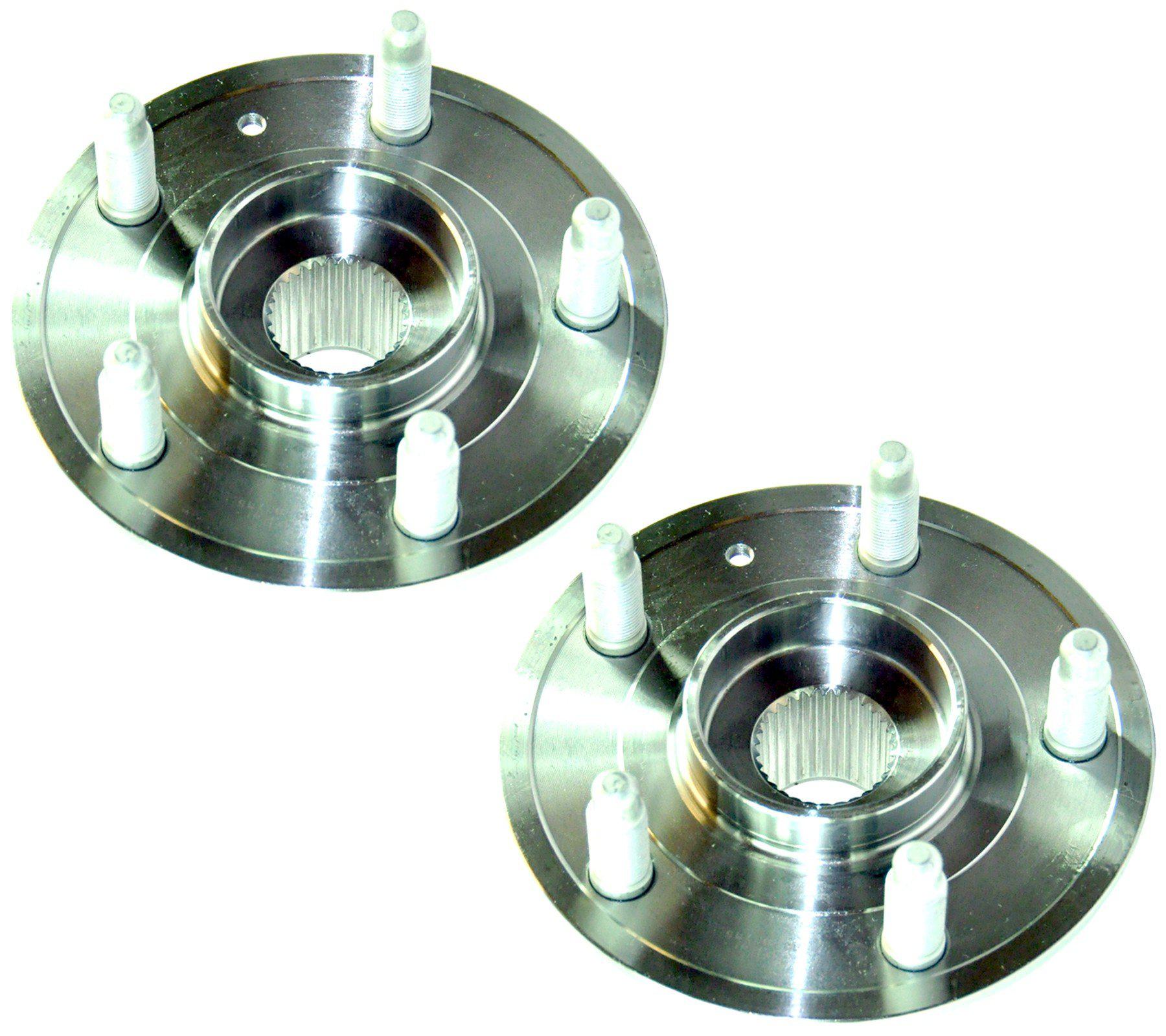 Front (Left + Right Pair) Wheel Bearing Hub For Chevrolet, Opel-Vauxhall, and Saab - D2P Autoparts
