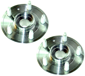 Front (Left + Right Pair) Wheel Bearing Hub For Chevrolet, Opel-Vauxhall, and Saab - D2P Autoparts