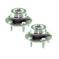 Front (Left + Right Pair) Wheel Bearing Hub For Chevrolet, Opel-Vauxhall, and Saab - D2P Autoparts
