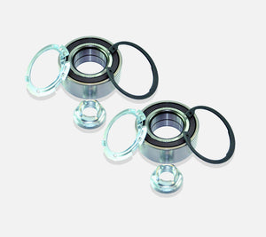 Front (Left +Right Pair) Wheel Bearing Hub Kit For Dacia, Smart, Renault, Nissan and Mercedes - D2P Autoparts