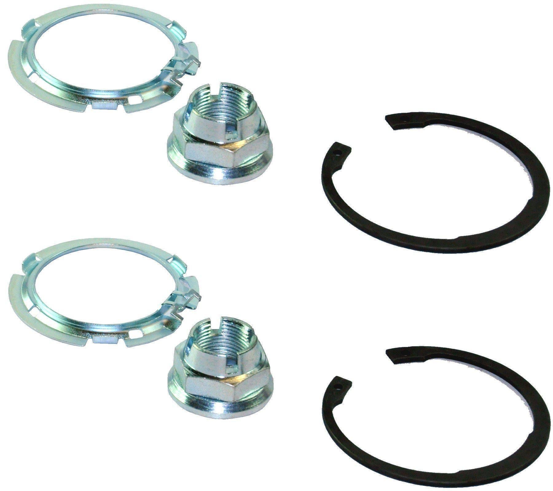 Front (Left +Right Pair) Wheel Bearing Hub Kit For Dacia, Smart, Renault, Nissan and Mercedes - D2P Autoparts