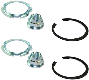 Front (Left +Right Pair) Wheel Bearing Hub Kit For Dacia, Smart, Renault, Nissan and Mercedes - D2P Autoparts