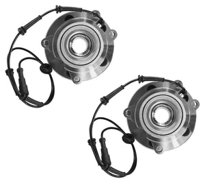 Front (Left + Right Pair) Wheel Bearings Hub + Abs Sensor For Land Rover: Discovery TAY100060 - D2P Autoparts