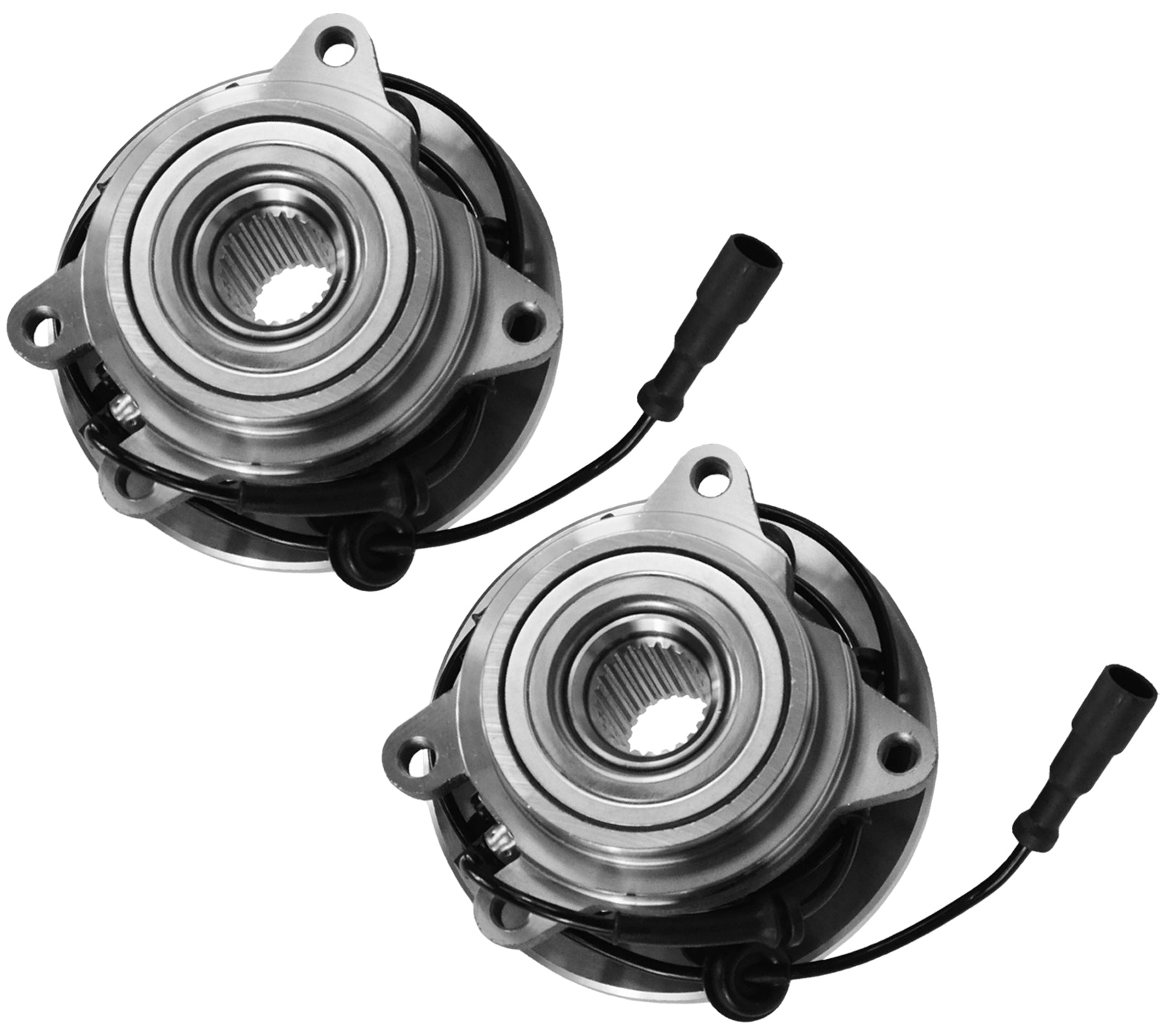 Front (Left + Right Pair) Wheel Bearings Hub + Abs Sensor For Land Rover: Discovery TAY100060 - D2P Autoparts