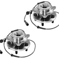 Front (Left + Right Pair) Wheel Bearings Hub + Abs Sensor For Land Rover: Discovery TAY100060 - D2P Autoparts