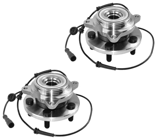 Front (Left + Right Pair) Wheel Bearings Hub + Abs Sensor For Land Rover: Discovery TAY100060 - D2P Autoparts